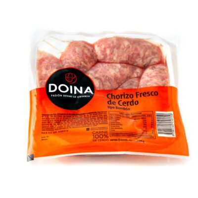 Chorizo Fresco de Cerdo tipo Bombón | 400 gr